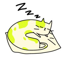 SNAKAT: The long lazy cat sticker #4084715
