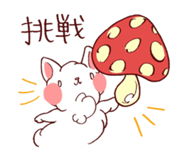 Kawaii MOFUMOFU Sticker 3 by ARINKO sticker #4085078