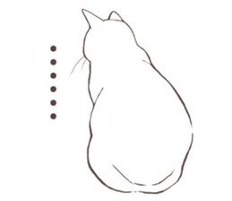 The white cats sticker #4085182