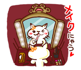 the pad of cat @ women sticker #4085560