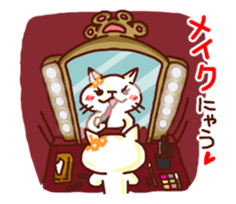 the pad of cat @ women sticker #4085560