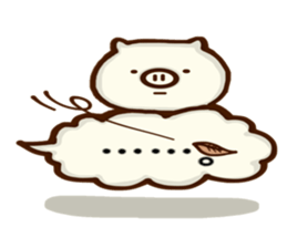akaringo's balloon pig sticker #4085611