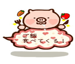 akaringo's balloon pig sticker #4085614