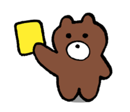 Beware of bears. sticker #4086056