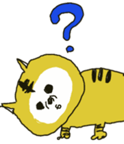 tiger sometimes grandfather sticker #4086121