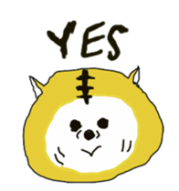 tiger  sometimes  grandfather sticker #4086140