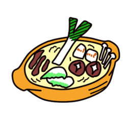 Welsh onion sticker sticker #4086383