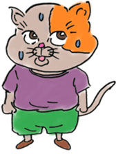 Maneki nekotarou sticker #4086681