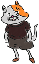 Maneki nekotarou sticker #4086718