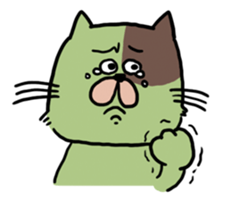 Cat of three brothers sticker #4086848