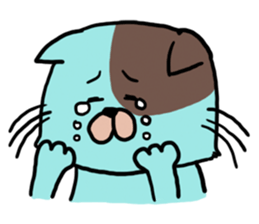 Cat of three brothers sticker #4086849