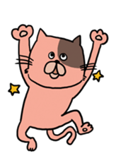 Cat of three brothers sticker #4086857