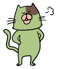 Cat of three brothers sticker #4086861