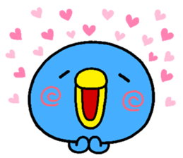 penguin heart 2 sticker #4087301