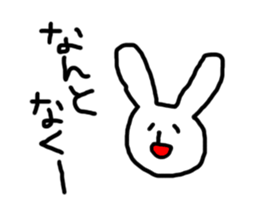 White Rabbits sticker #4087853