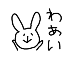 White Rabbits sticker #4087854