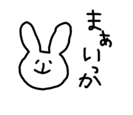 White Rabbits sticker #4087856