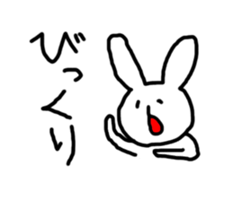 White Rabbits sticker #4087857