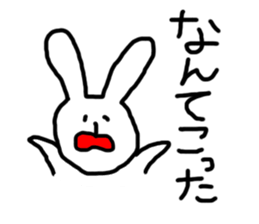White Rabbits sticker #4087868