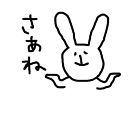 White Rabbits sticker #4087875