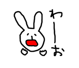 White Rabbits sticker #4087876