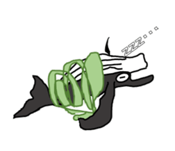 It's a whale! sticker #4088804