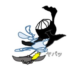 It's a whale! sticker #4088825