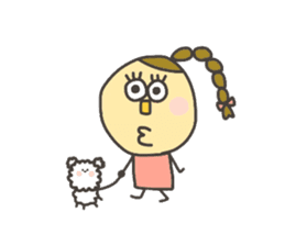 Kopitto Girl 2 sticker #4089831