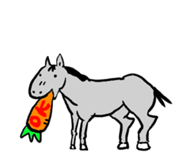 Every day Horse sticker #4089920