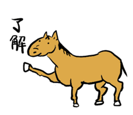 Every day Horse sticker #4089922