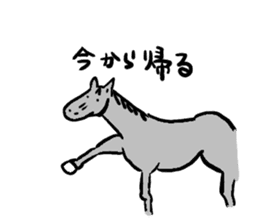 Every day Horse sticker #4089925