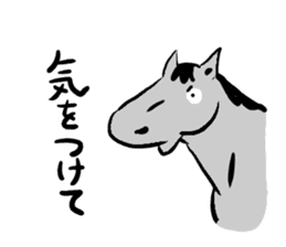 Every day Horse sticker #4089948