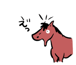 Every day Horse sticker #4089949
