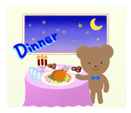 Picture book of the bear sticker #4090528
