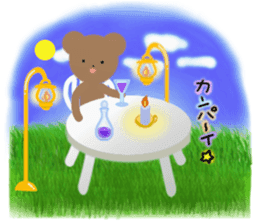 Picture book of the bear sticker #4090529