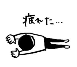 Simple handwriting sticker sticker #4091274