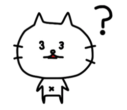 Shironeko by Azu sticker #4091334