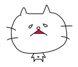 Shironeko by Azu sticker #4091335