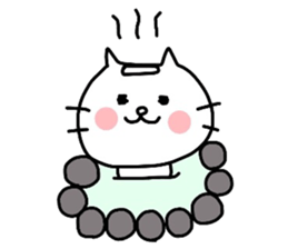 Shironeko by Azu sticker #4091339