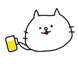 Shironeko by Azu sticker #4091340