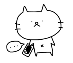 Shironeko by Azu sticker #4091344