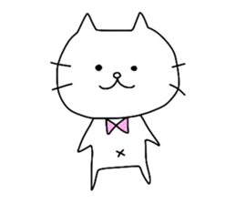 Shironeko by Azu sticker #4091346