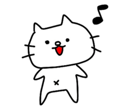 Shironeko by Azu sticker #4091349