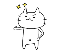 Shironeko by Azu sticker #4091352