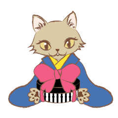 Kimono cat girls