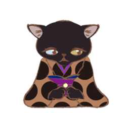 Kimono cat girls sticker #4092618