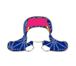 Kimono cat girls sticker #4092638