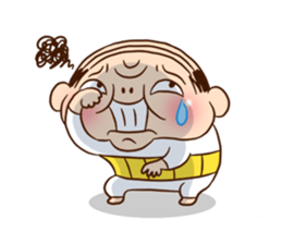 Joe the old man sticker #4092765