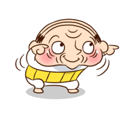 Joe the old man sticker #4092778