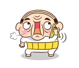 Joe the old man sticker #4092789